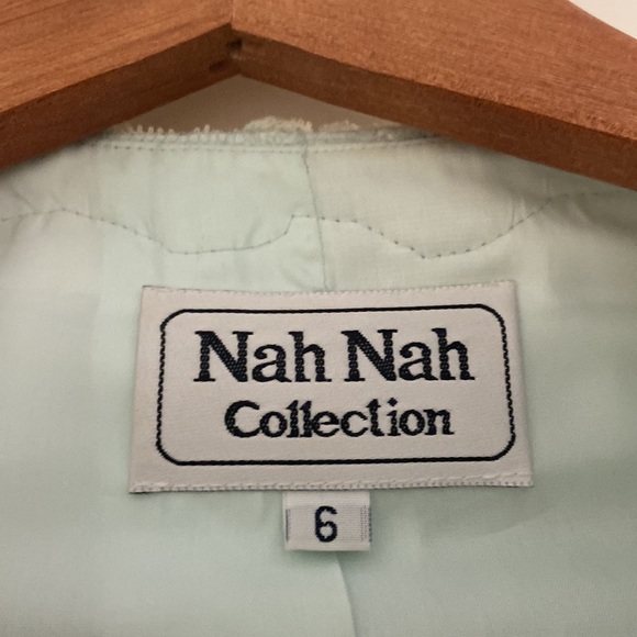 Nah Nah Collection Two Piece Teal Maxi Formal Skirt with Decorated Jacket - Picture 7 of 9